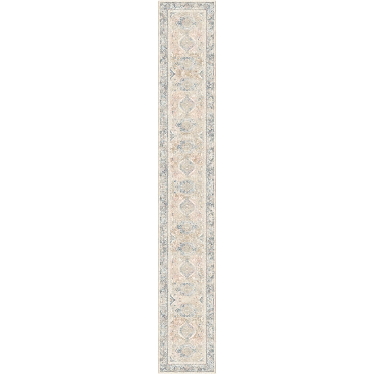 Elera Blue Red Beige Rug