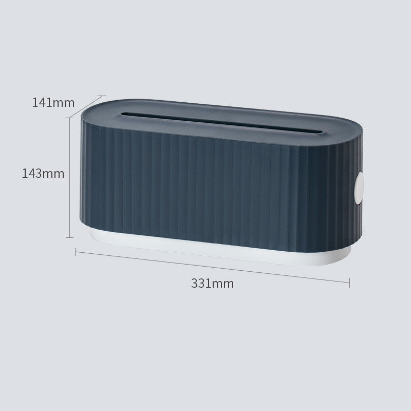 Boîtier de rangement pour multiprises, boîtier de rangement pour câbles, anti-poussière, organiseur de prises de chargeur, bac de rangement pour lignes réseau, gestion des câbles de chargeur