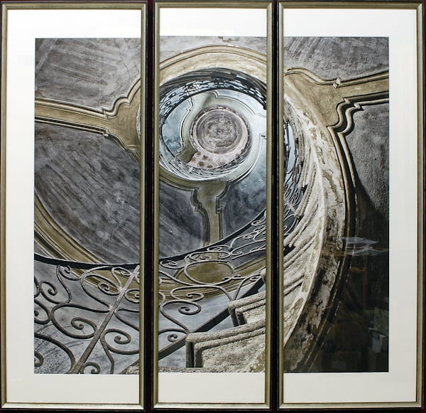 Triptych Ancient Spiral