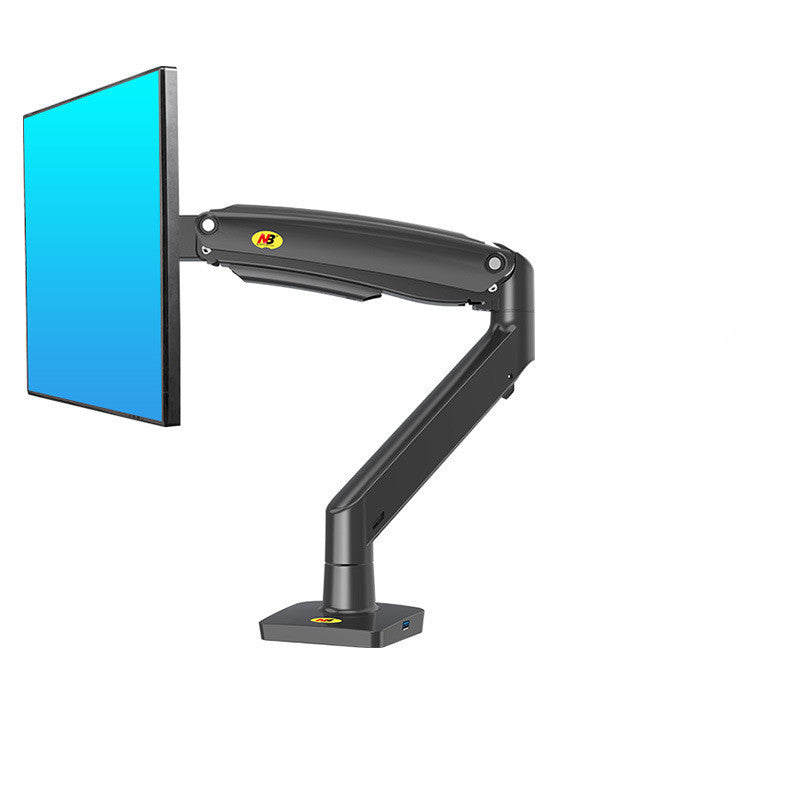 Support d'écran d'ordinateur F80, double écran LCD, télescopique, rotatif, relevable, F100A