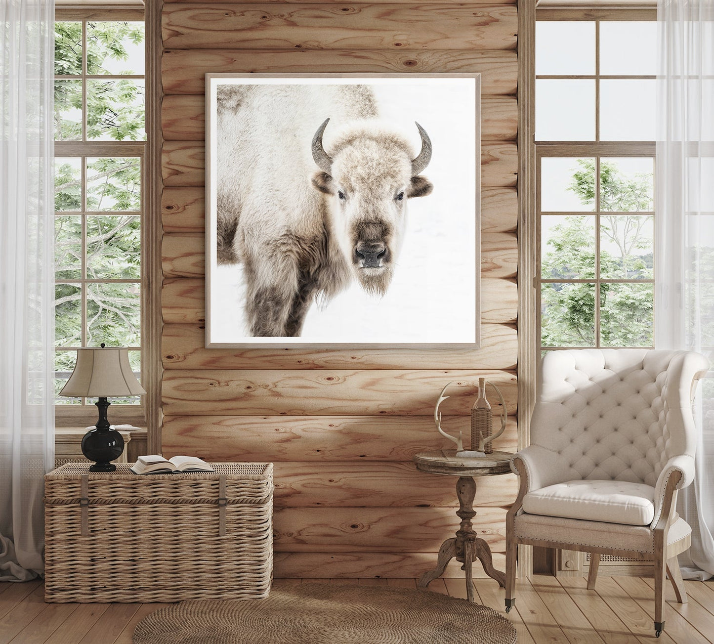 Sacred White Bison