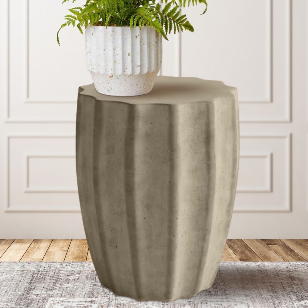Ricardo Concrete Terrazzo Mid-Century End Table