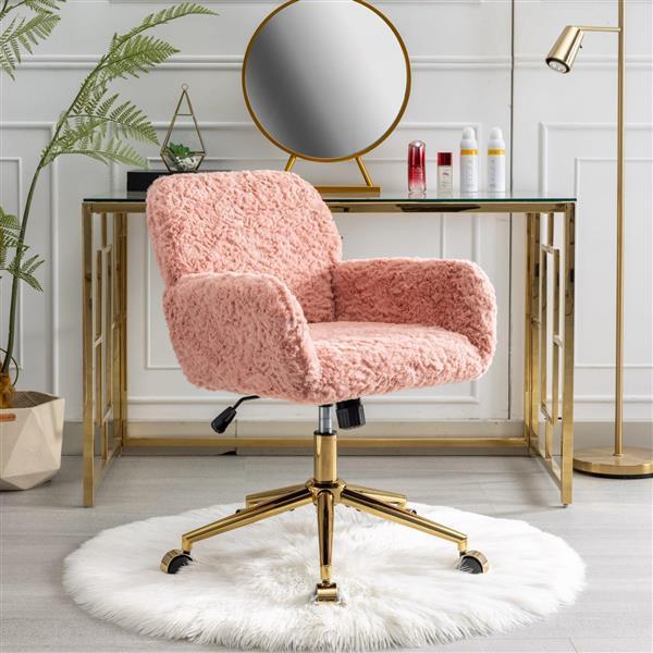 Chaises de bureau, chaises de bureau réglables, chaises de bureau pivotantes (roses) - Interdit de vendre sur la plateforme Temu