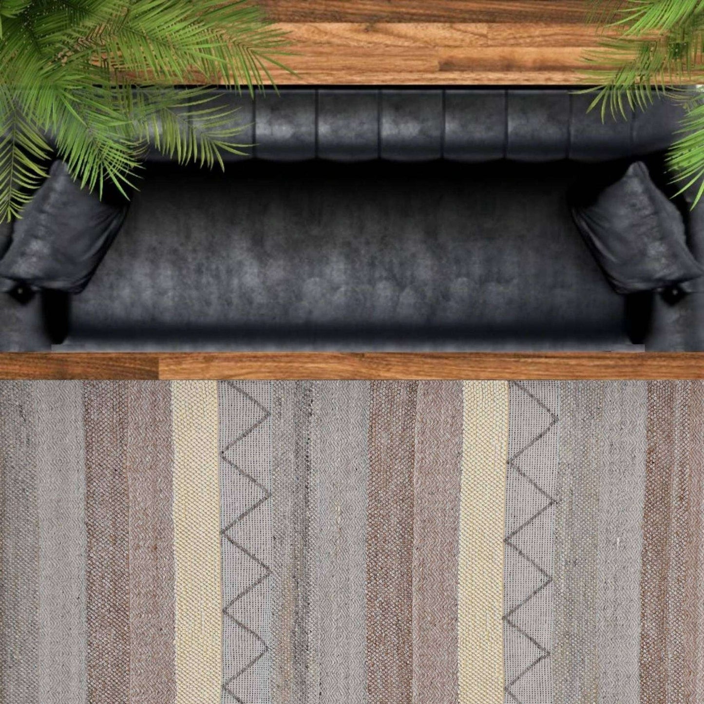 Arabella Woven Wool 6X9 Rug
