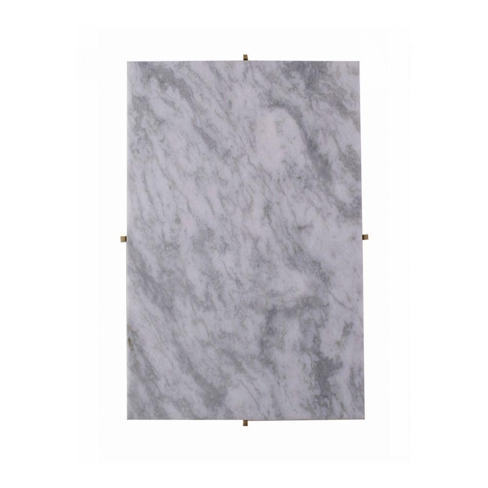 Sevi Rectangular Marble Side Table