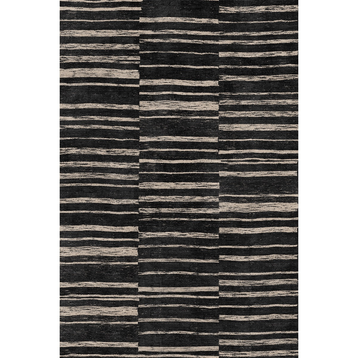 Sahara Black & Natural Rug