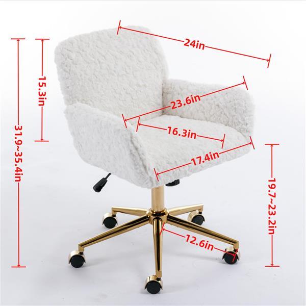 Chaises de bureau, chaises de bureau réglables, chaises de bureau pivotantes (roses) - Interdit de vendre sur la plateforme Temu