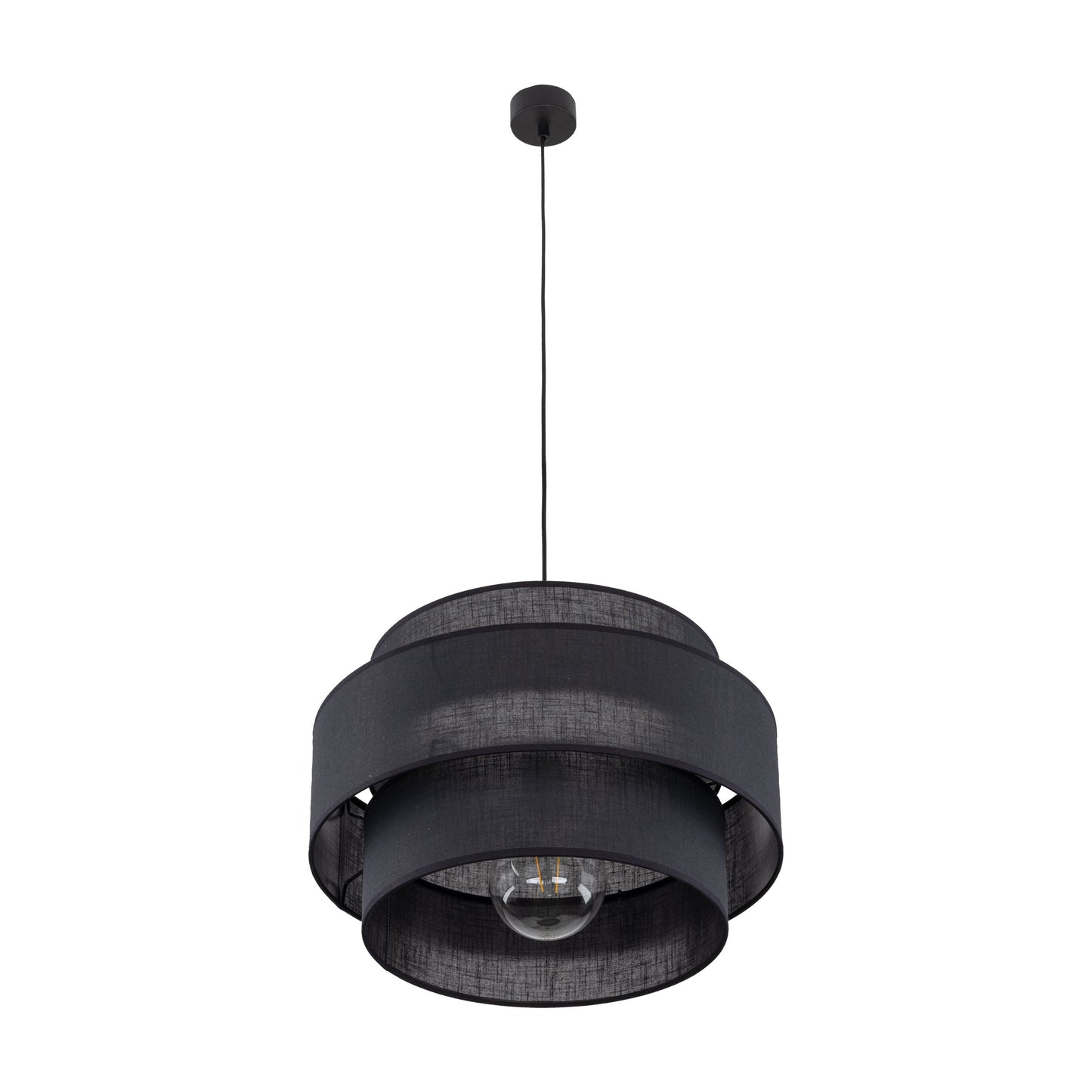CALISTO Black Mid-Century Modern Pendant Light