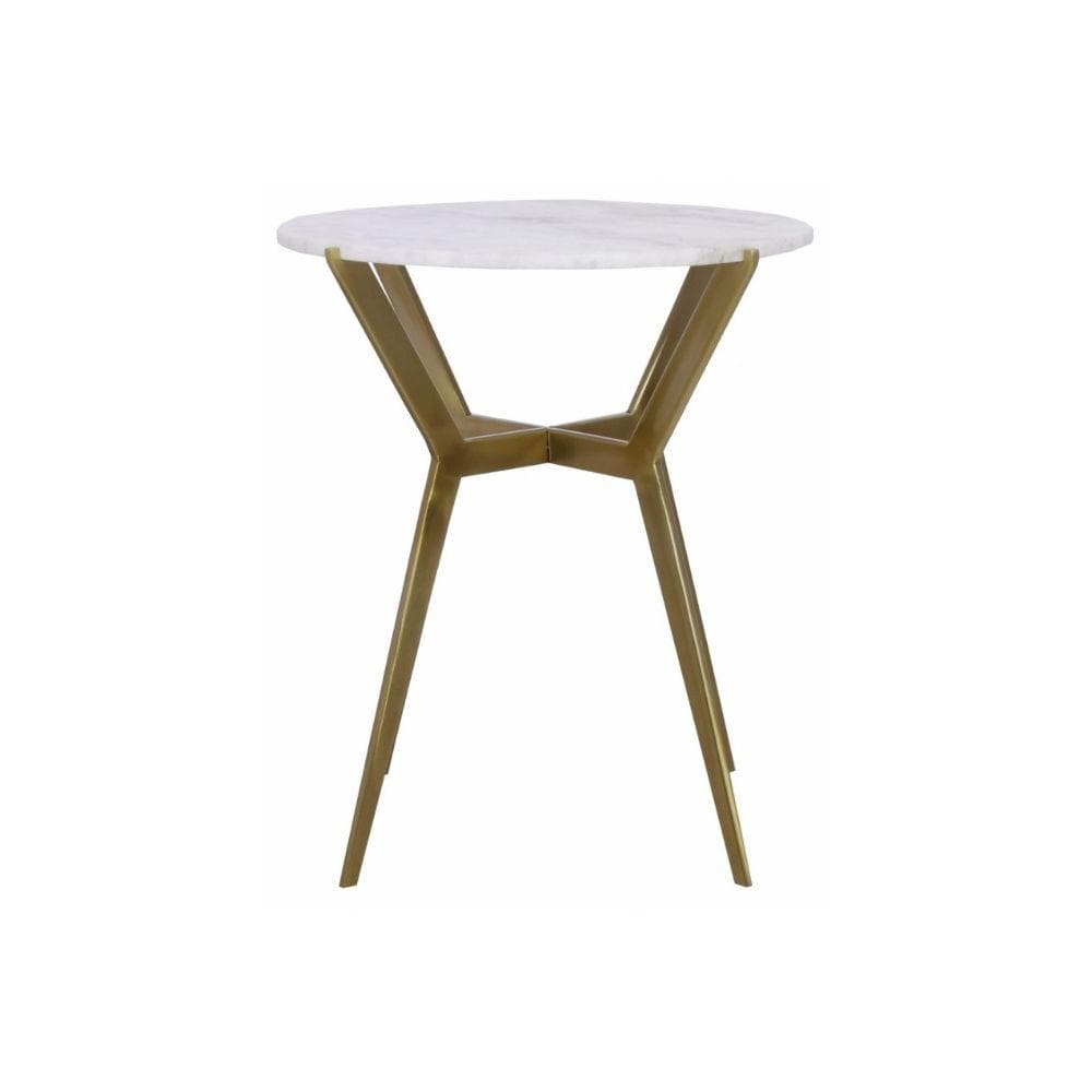 Sevi Round Marble Side Table