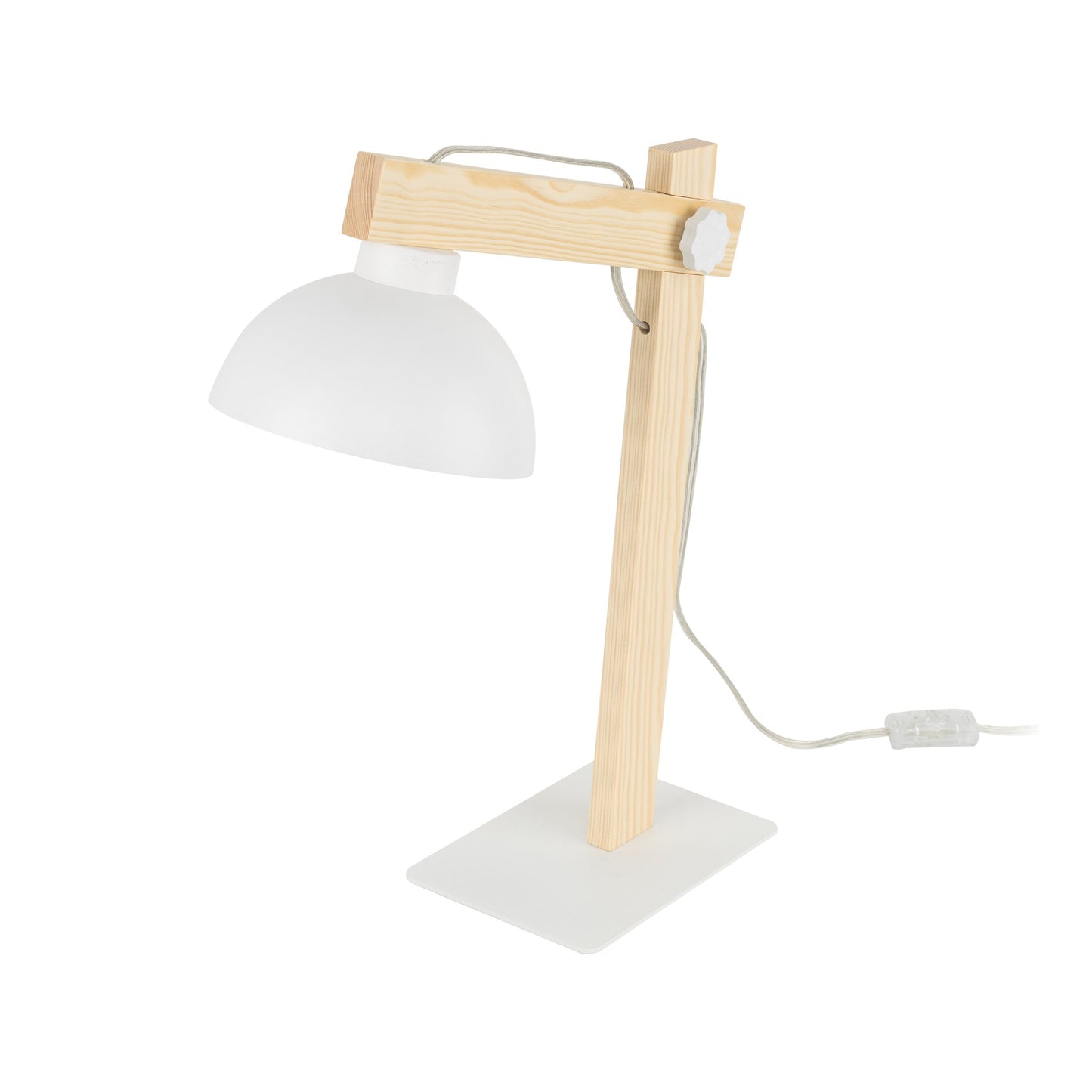 OSLO White Scandinavian Night Lamp
