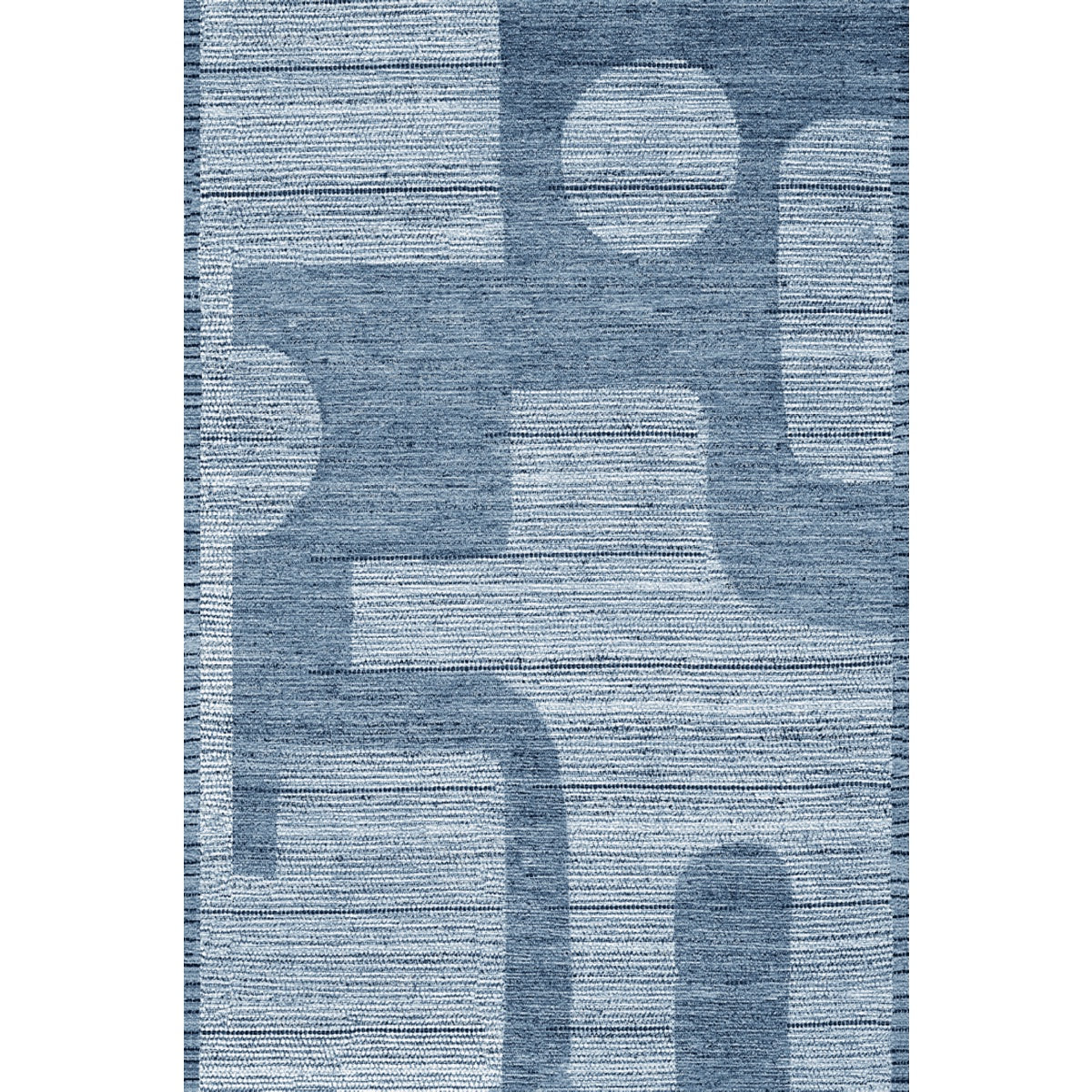 Puzzo Blue Rug