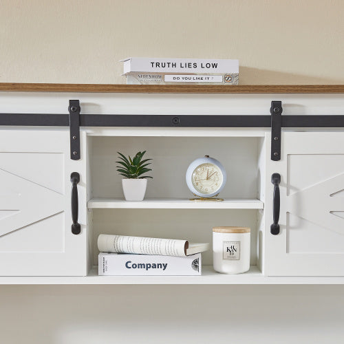 Bureau en bois avec station de charge