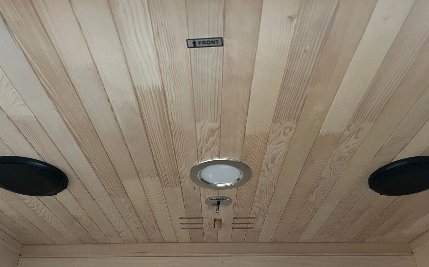 Blisspod, Vienna, Far Infrared Sauna Canadian Hemlock Very Low EMF Sauna, 7 Heaters – 3 Persons