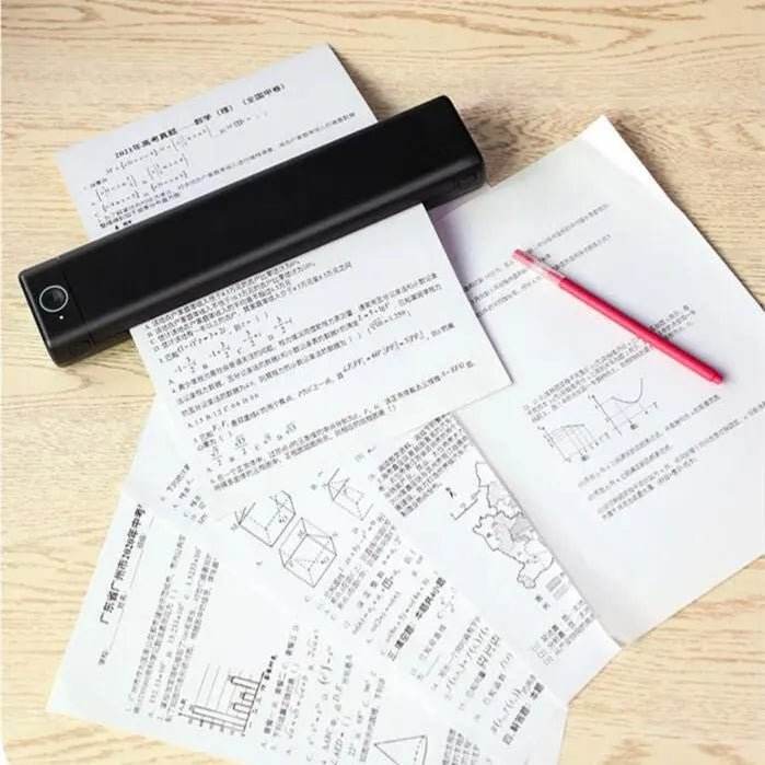 A4 Portable Printers Wireless | Travel Bluetooth Thermal Printer - Austrige™