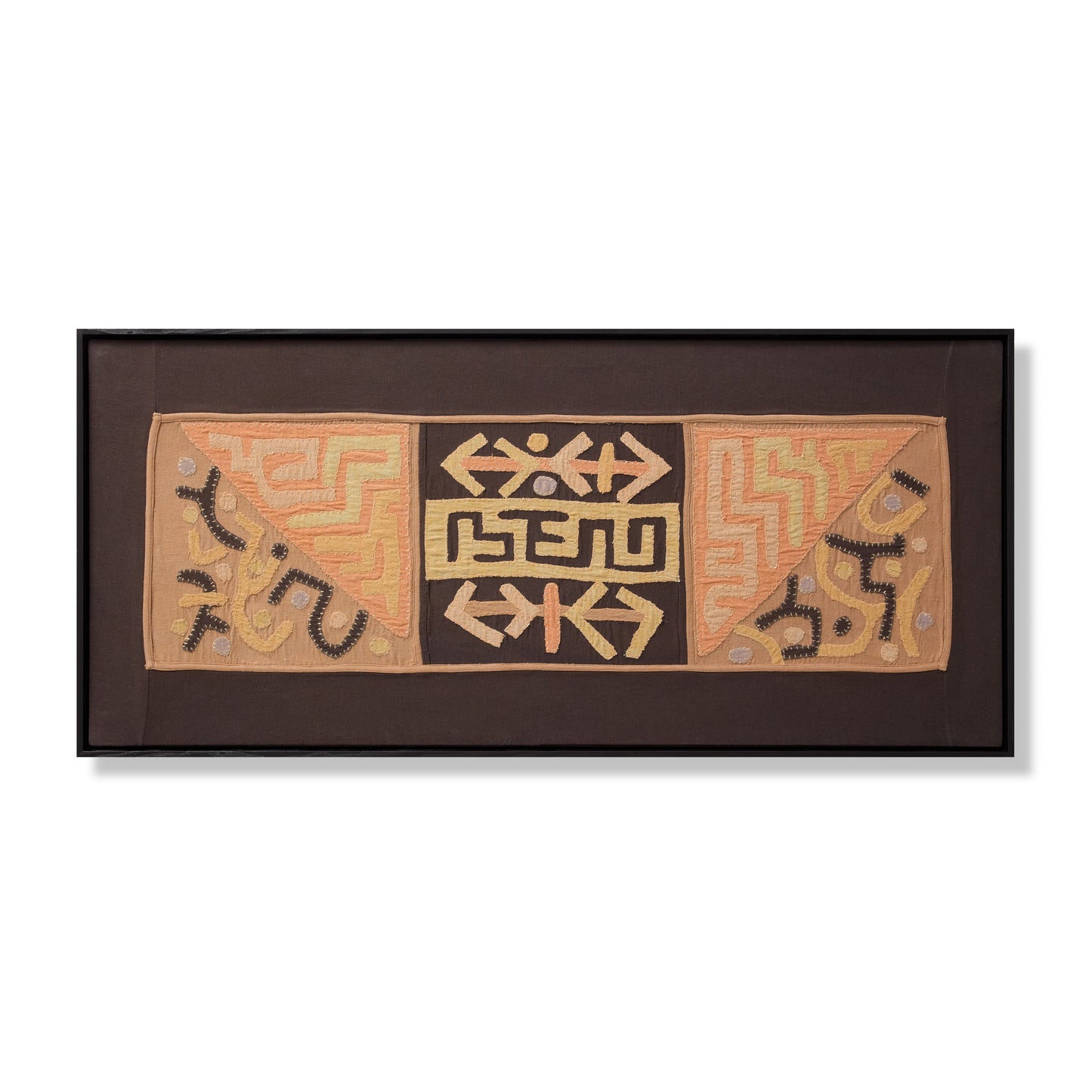 Nyiri Wood Frame Tan / Brown