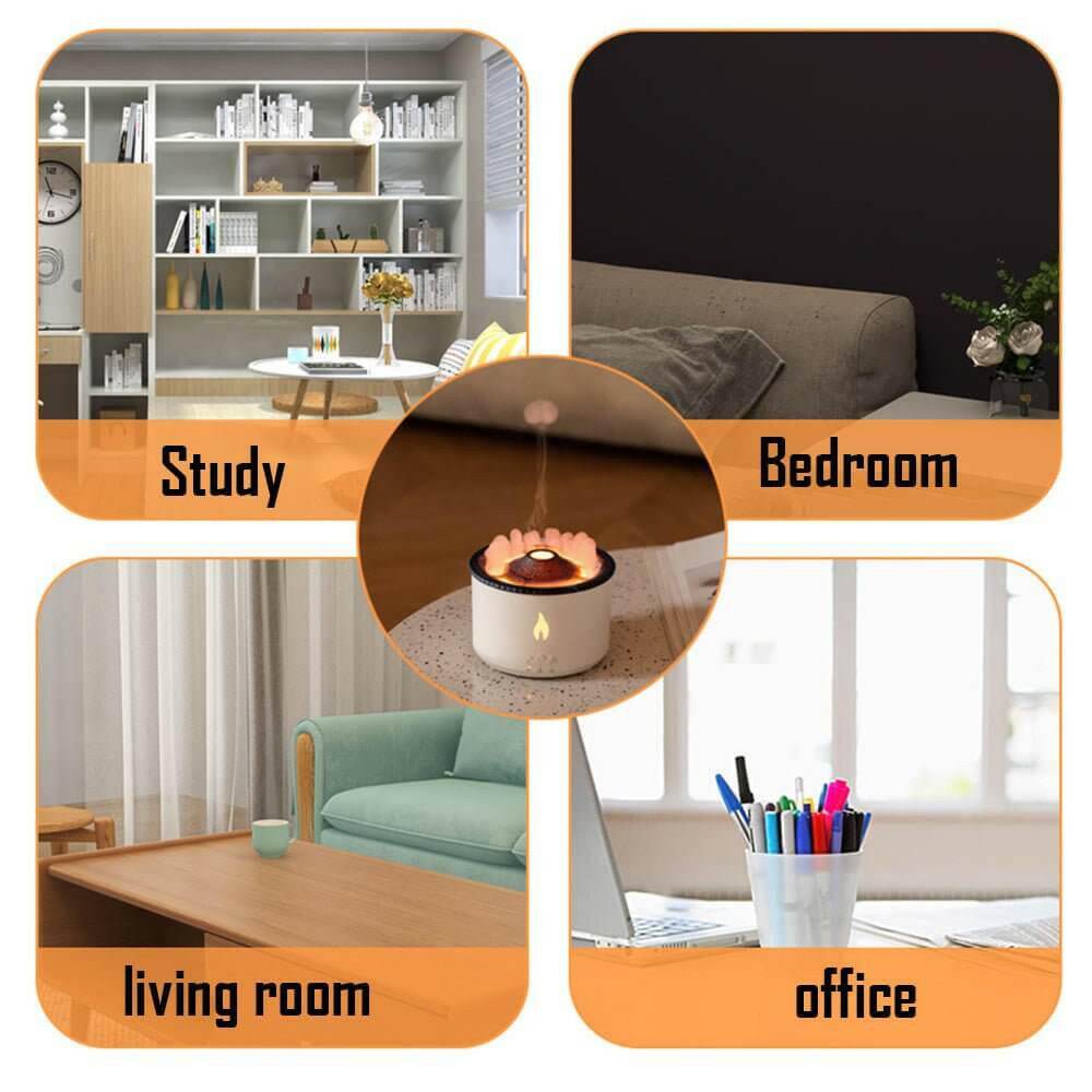 Creative Volcano Aromatherapy Humidifier - Austrige™