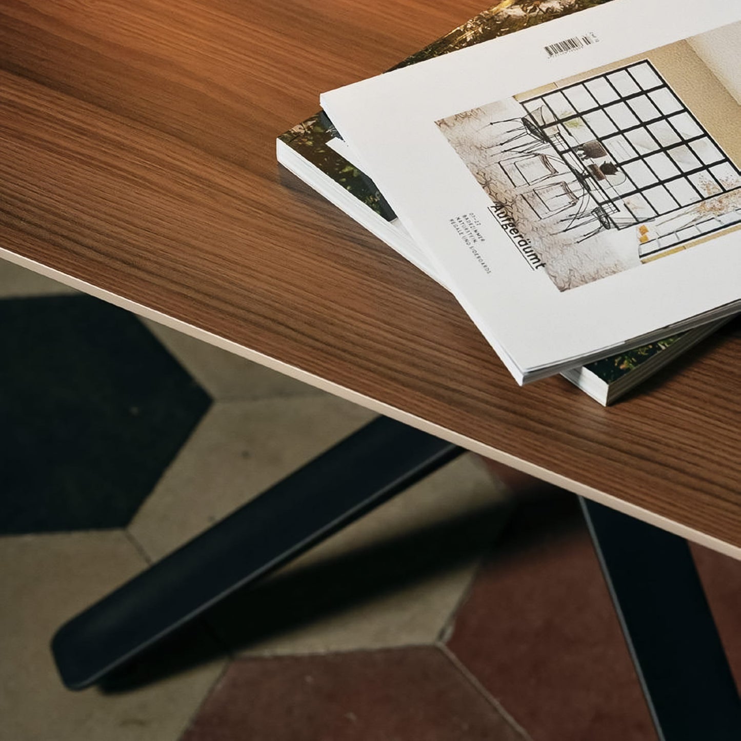 EEX Dining Table Wooden Top Indoor
