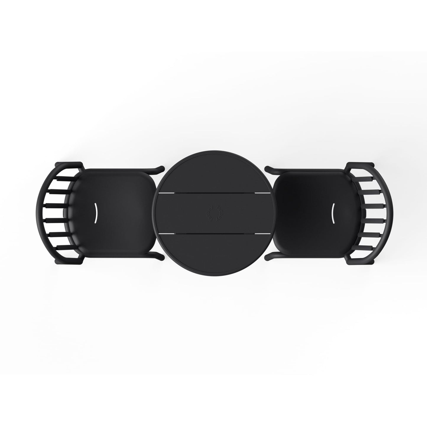 Fred's Bistro Set 1 Round Table + 2 Chairs