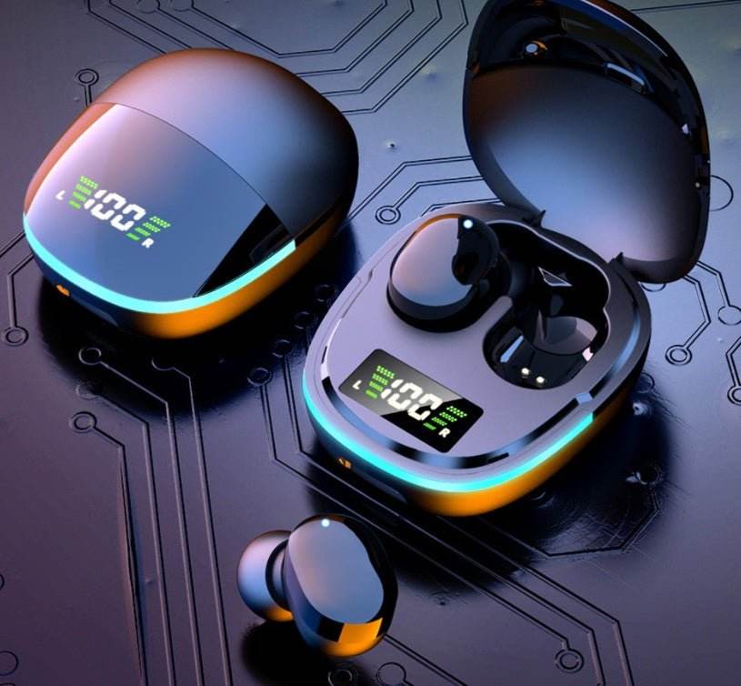G9S Bluetooth Headset Cool Breathing Light Touch Digital Headphones - Austrige™