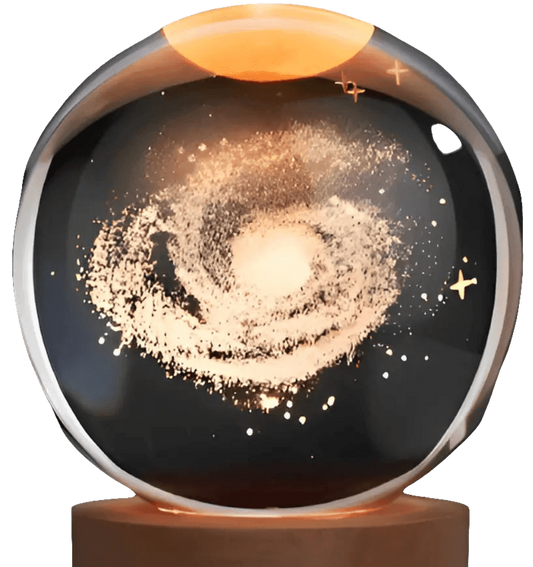 3D Crystal Ball Night Light