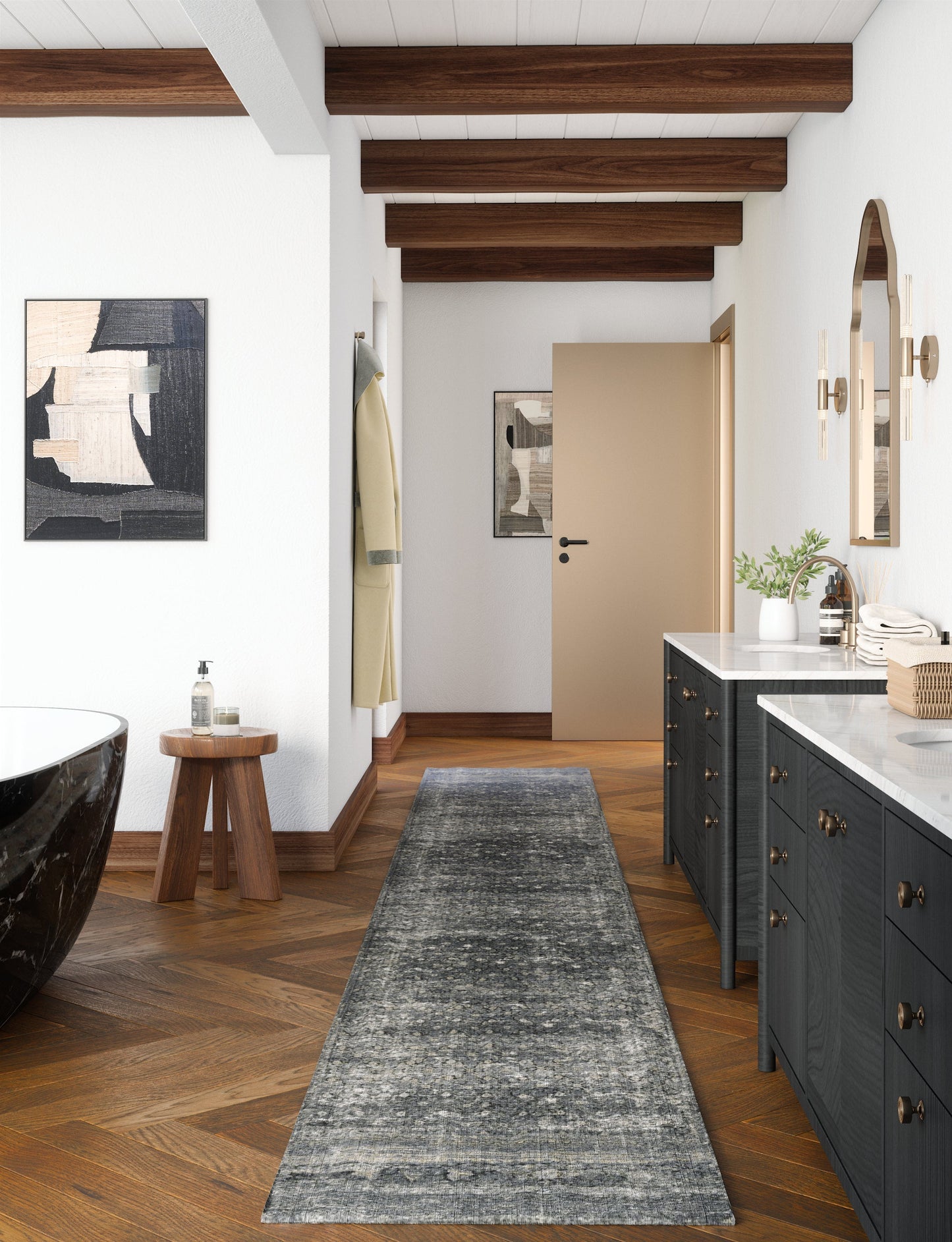 Regal Black Gold Sand Rug