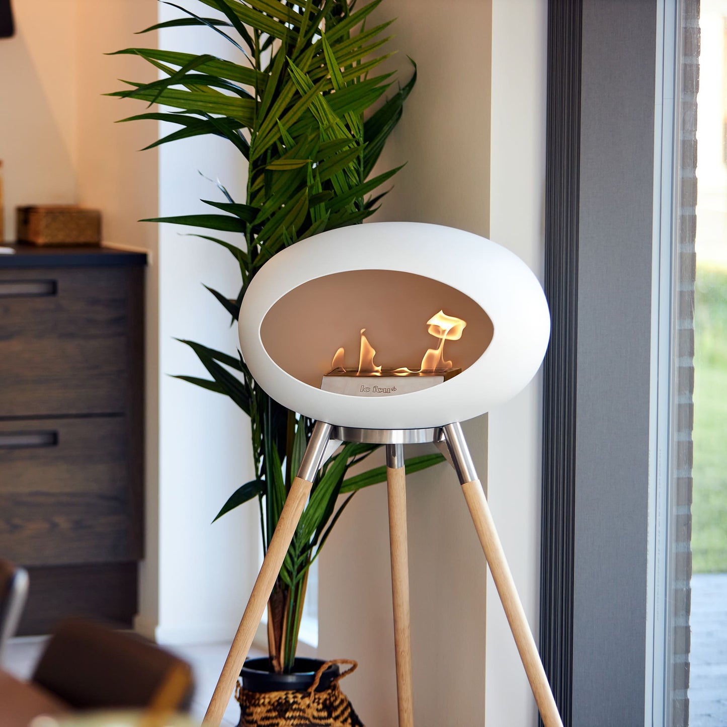 Le Feu Ground High Dome White