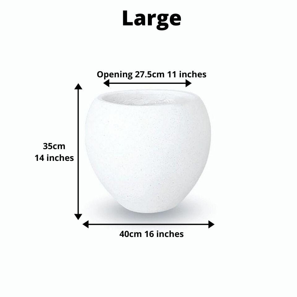 Merida Round Cement Planter (Multiple Sizes)