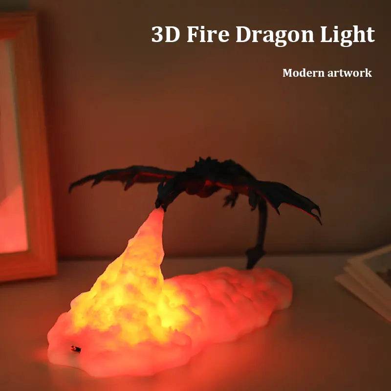 Mythic Dragon 3D LED Light - Austrige™