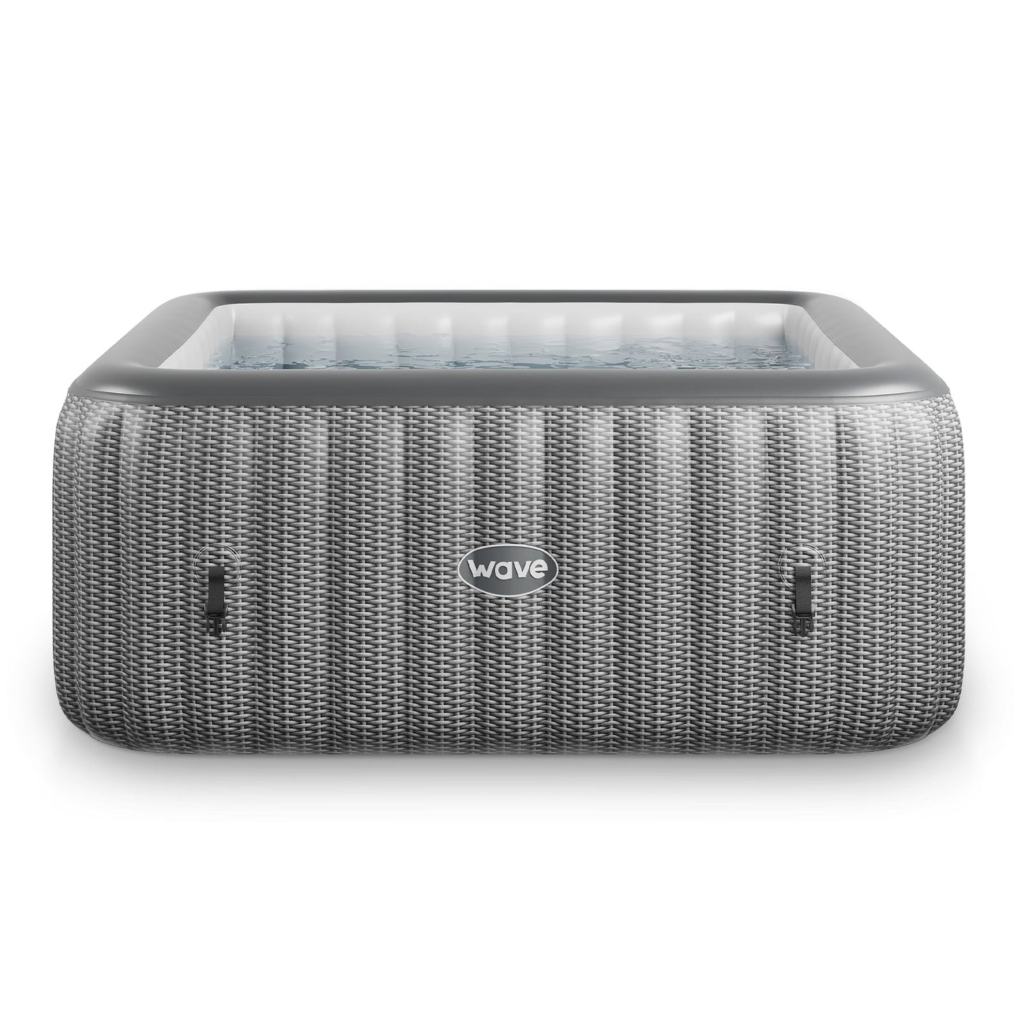 Pacific | 4/6-Person Inflatable Hot Tub | Square | Integrated Heater