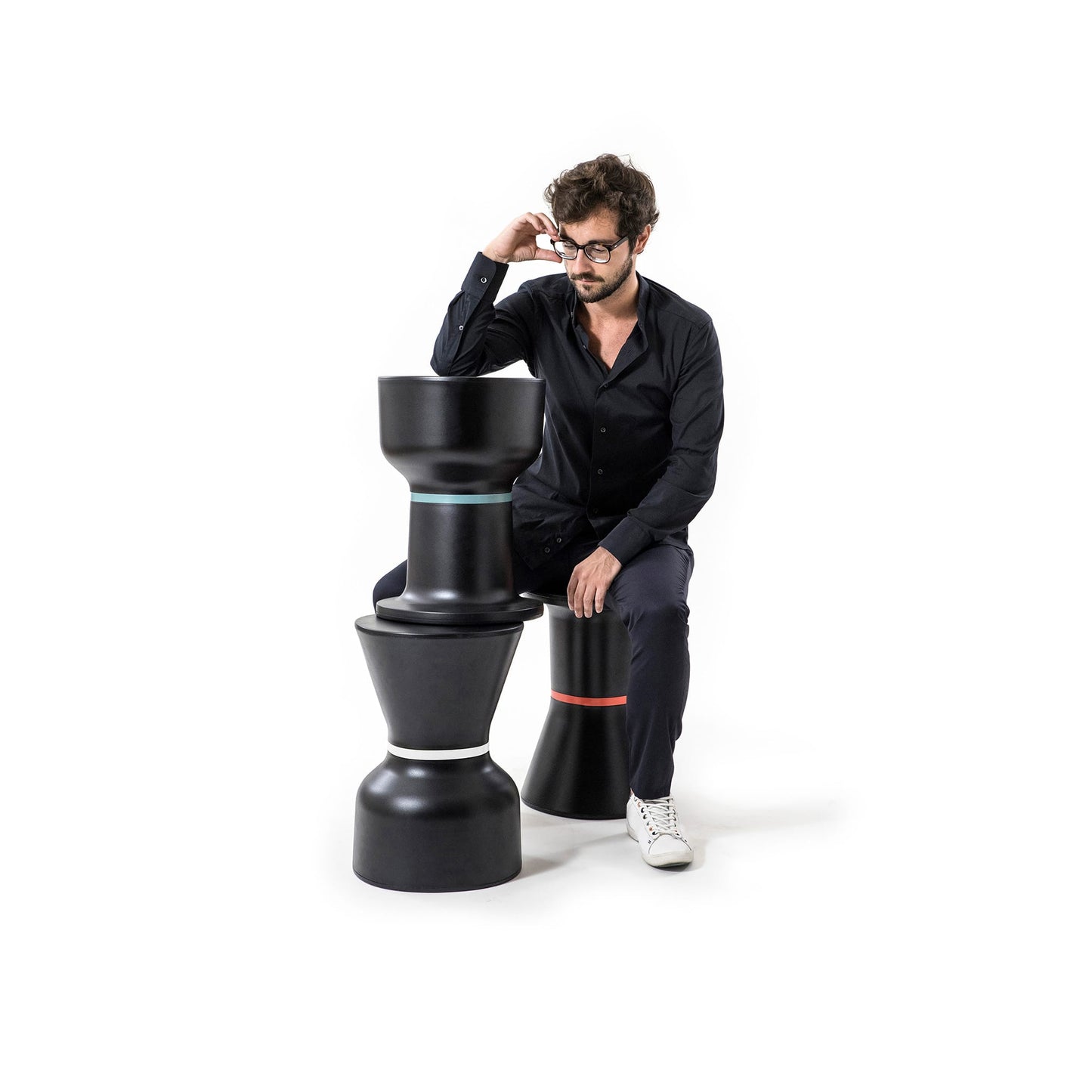 Pa.He.Ko End Table & Stool Indoor & Outdoor
