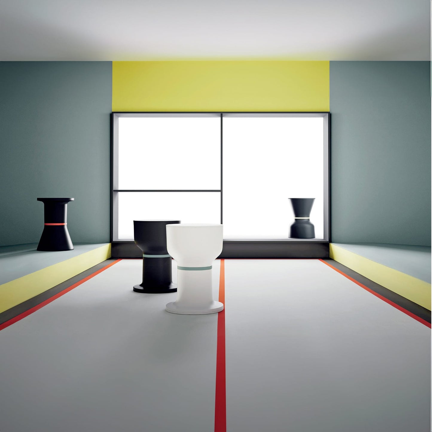 Pa.He.Ko End Table & Stool Indoor & Outdoor