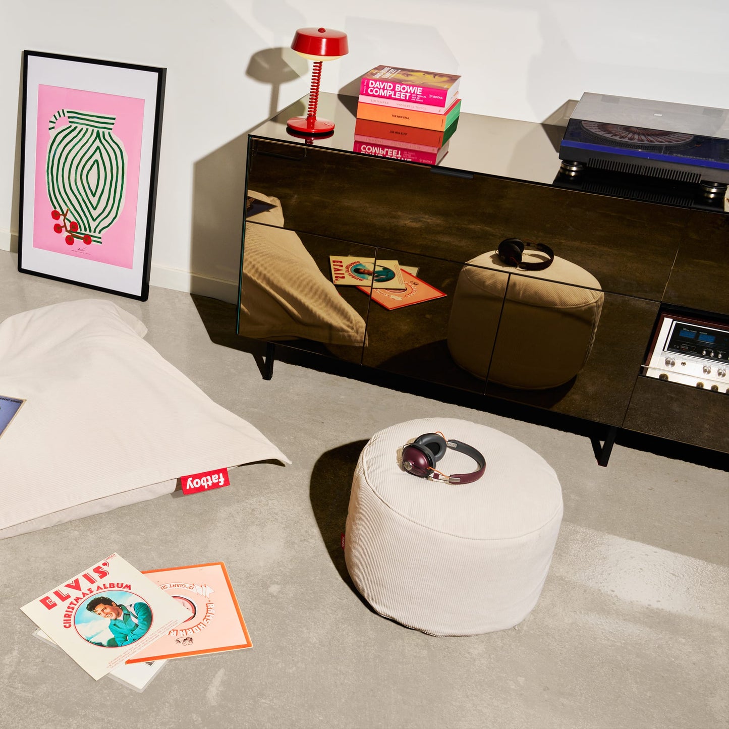 Point Cord Ottoman & Footrest Indoor