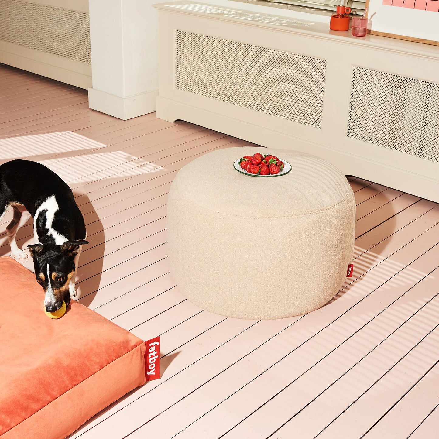 Point Large Sherpa Ottoman & Footrest Indoor