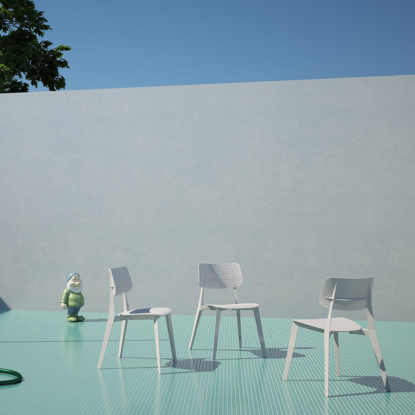 Stellar Perforated Chair Indoor & Outdoor