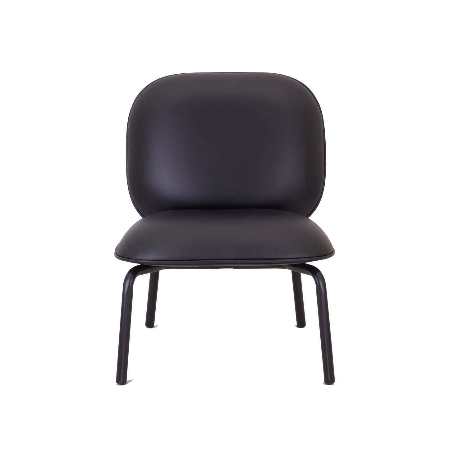 Tasca Lounge Chair & Ottoman Eco Leather Fabric Indoor