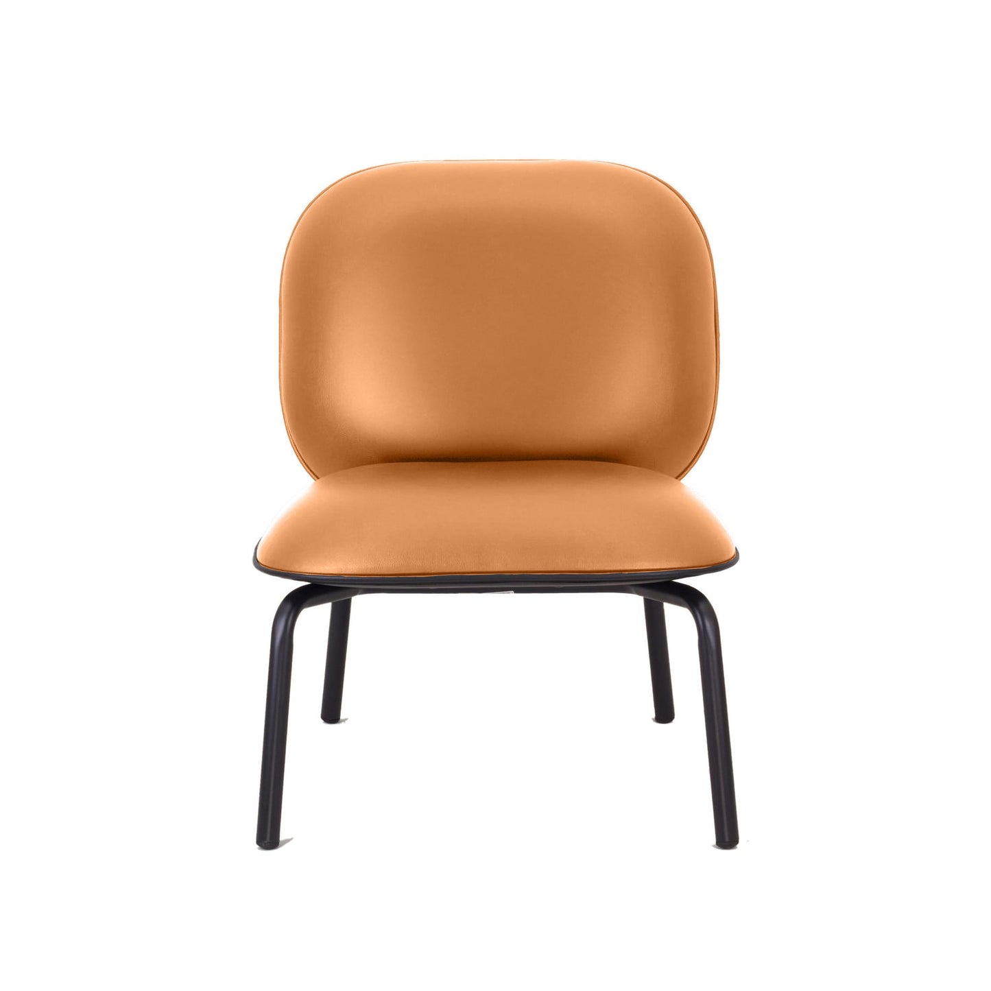 Tasca Lounge Chair & Ottoman Eco Leather Fabric Indoor