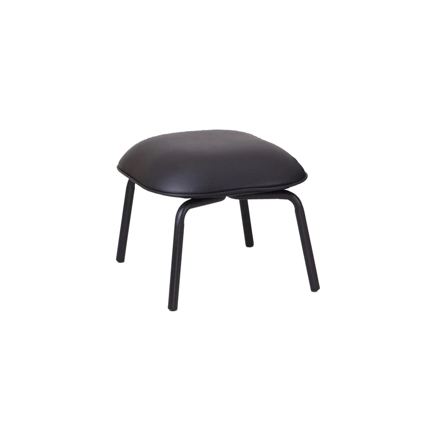 Tasca Lounge Chair & Ottoman Eco Leather Fabric Indoor