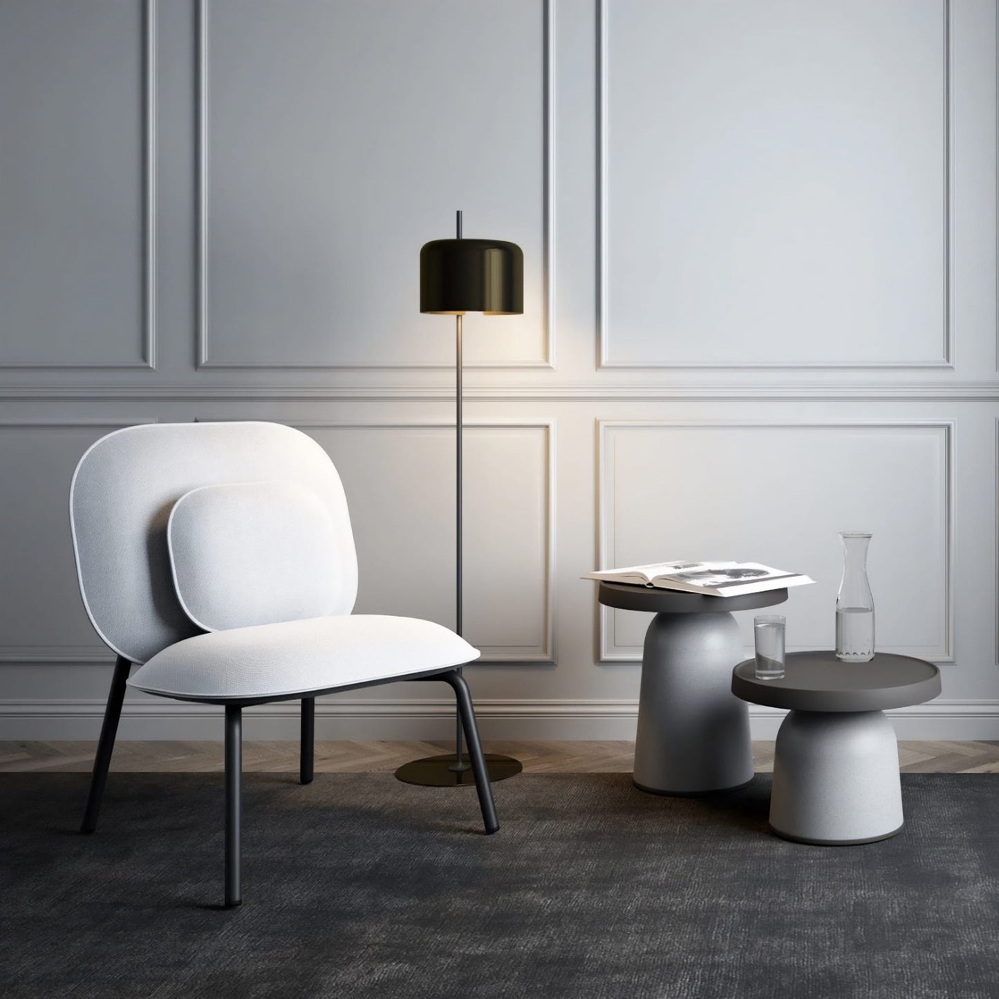 Thick Top Side Table Indoor & Outdoor