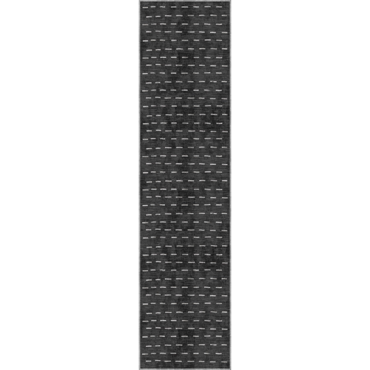 Sando Black Grey Rug