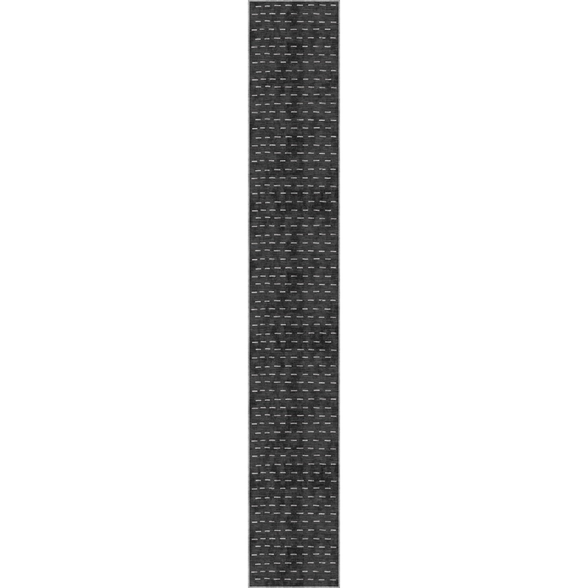 Sando Black Grey Rug