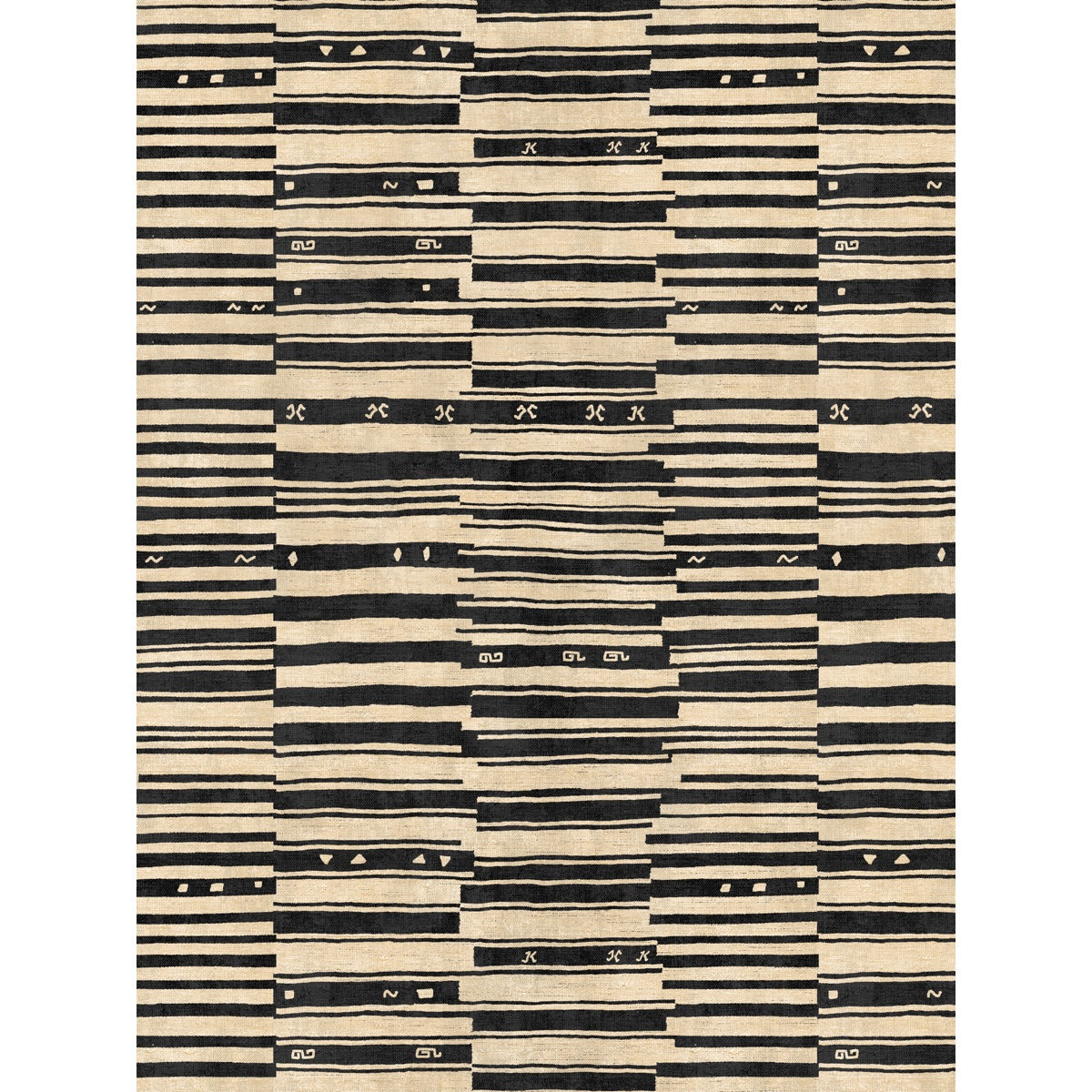 Xelara Natural Black Rug