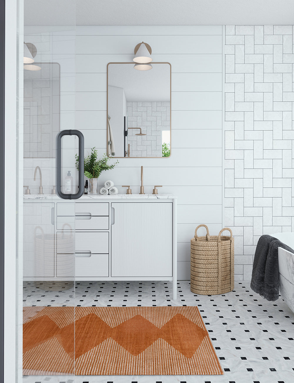 Zona Orange Rug