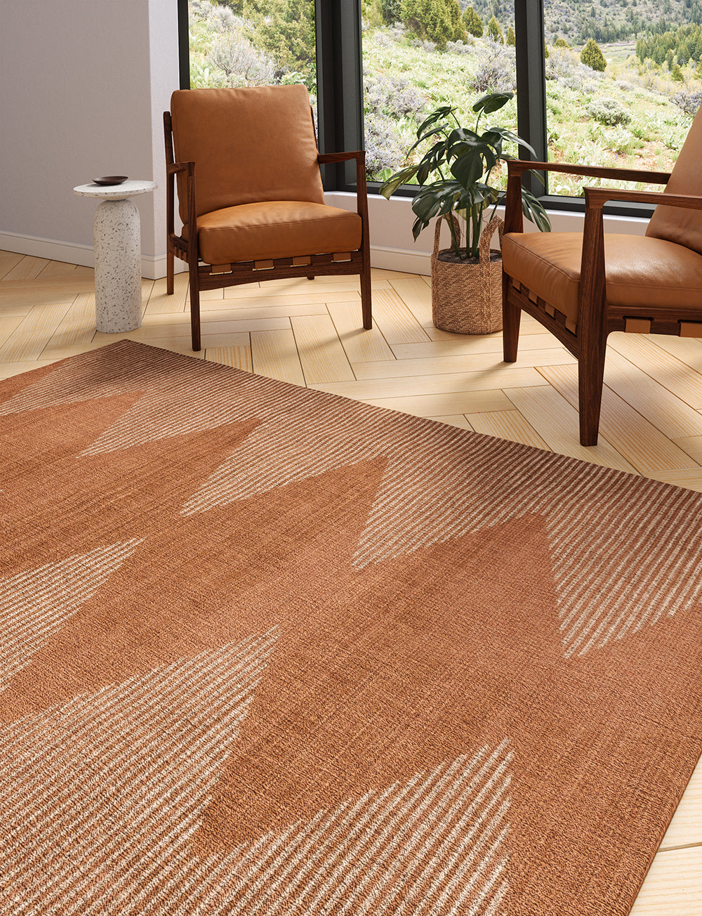 Zona Orange Rug
