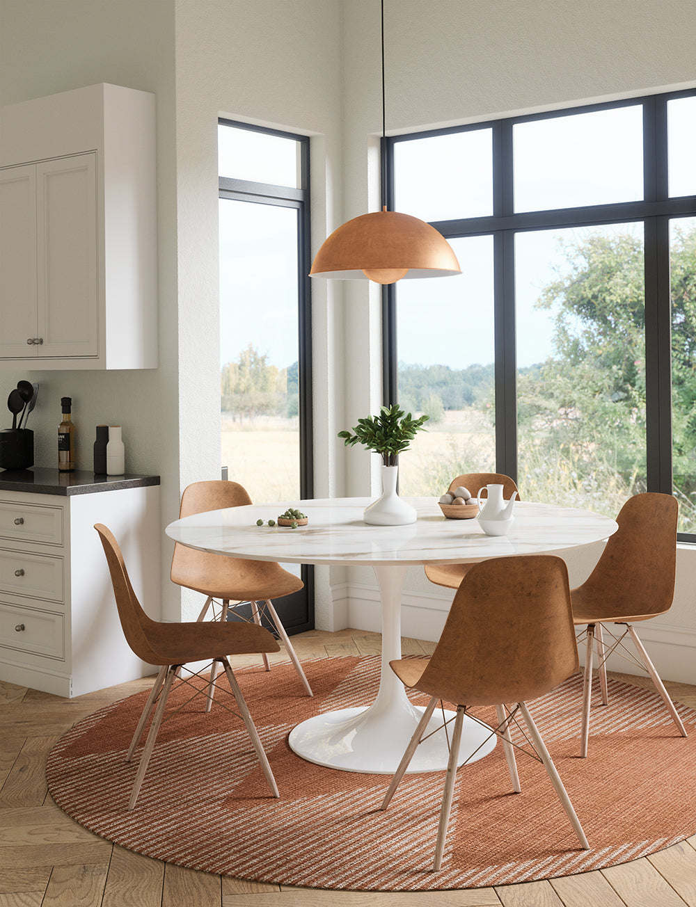 Zona Orange Rug
