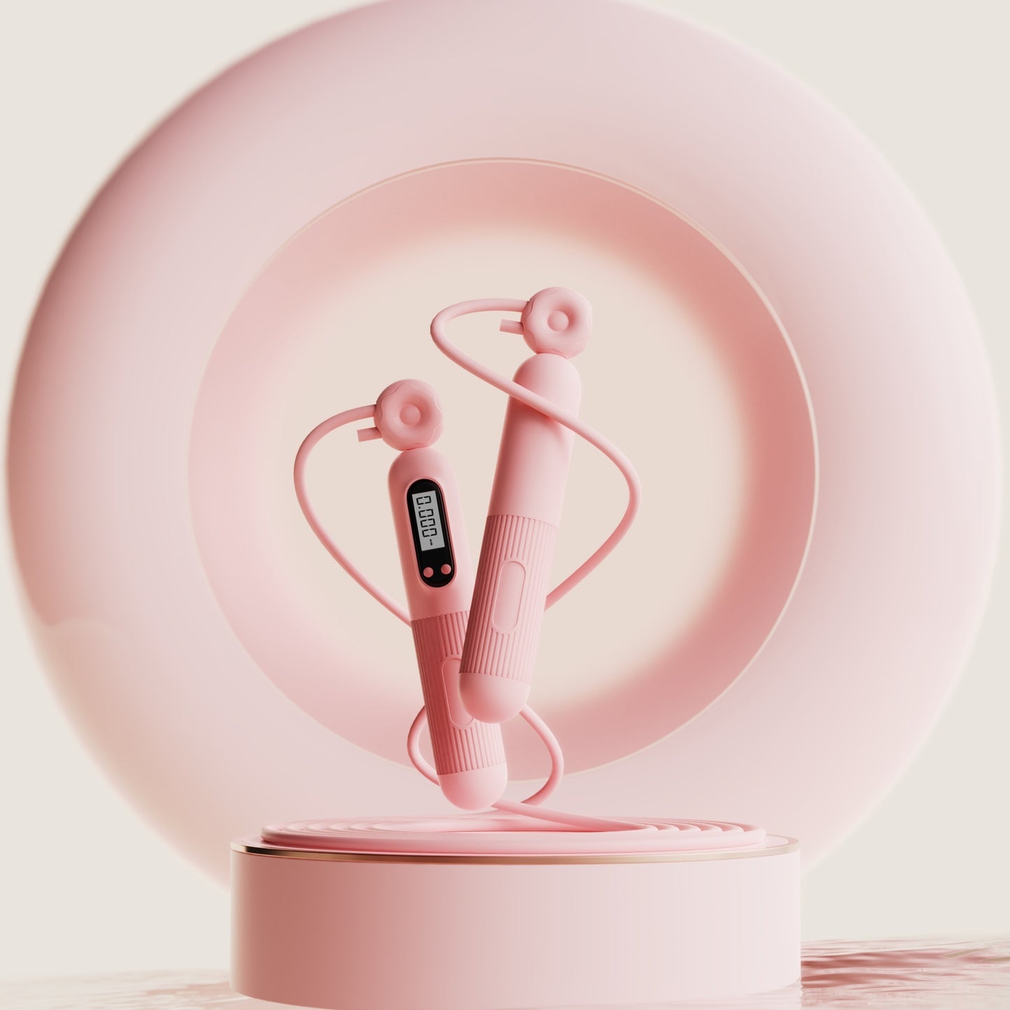 Corde à sauter avec compteur, corde à sauter réglable avec compteur de calories, corde à sauter intelligente pour exercices de fitness et perte de poids