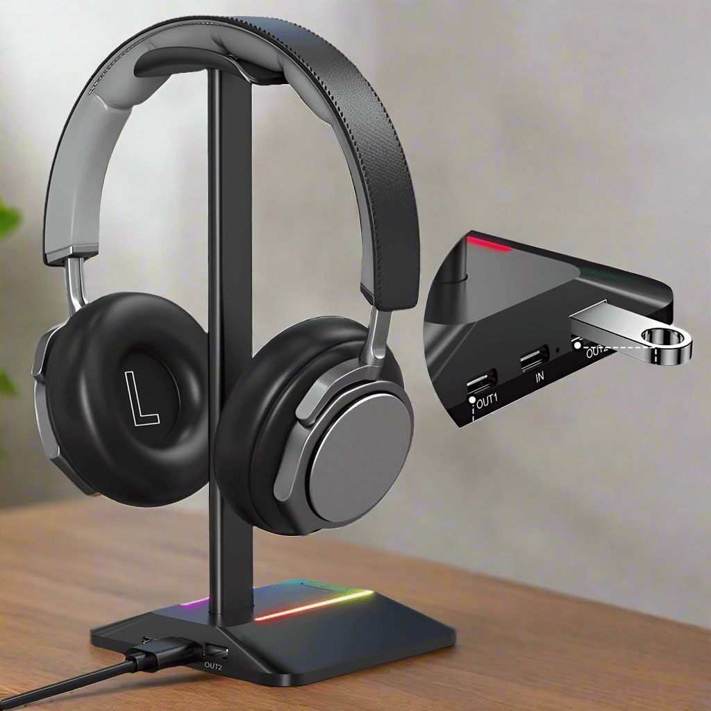 Support pour casque de jeu