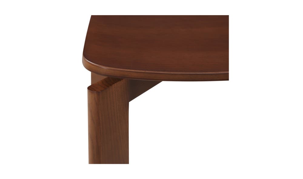 Daifuku Dining Chair Set Of Two Walnut Stained Ash