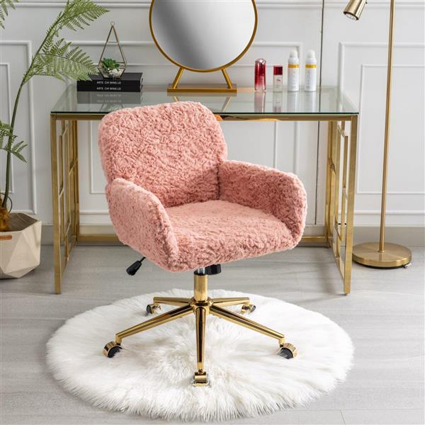 Chaises de bureau, chaises de bureau réglables, chaises de bureau pivotantes (roses) - Interdit de vendre sur la plateforme Temu