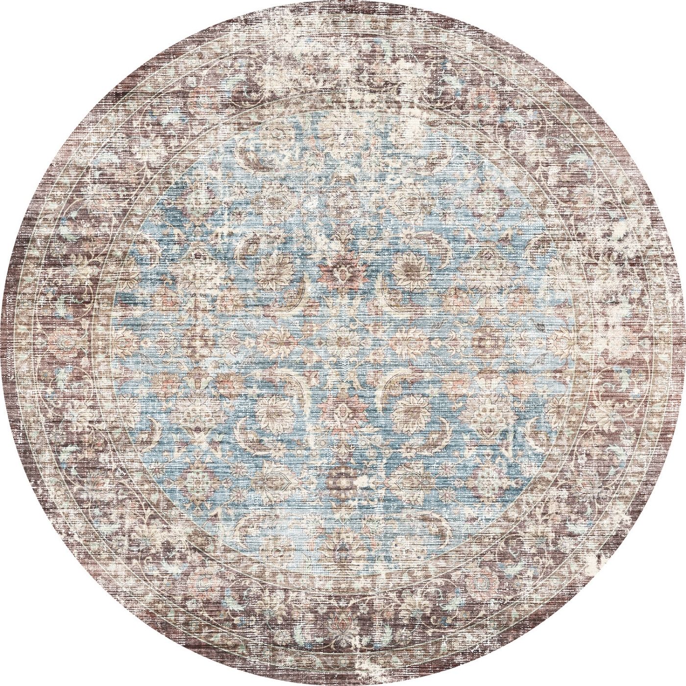 Zariah Brick Lagoon Rug