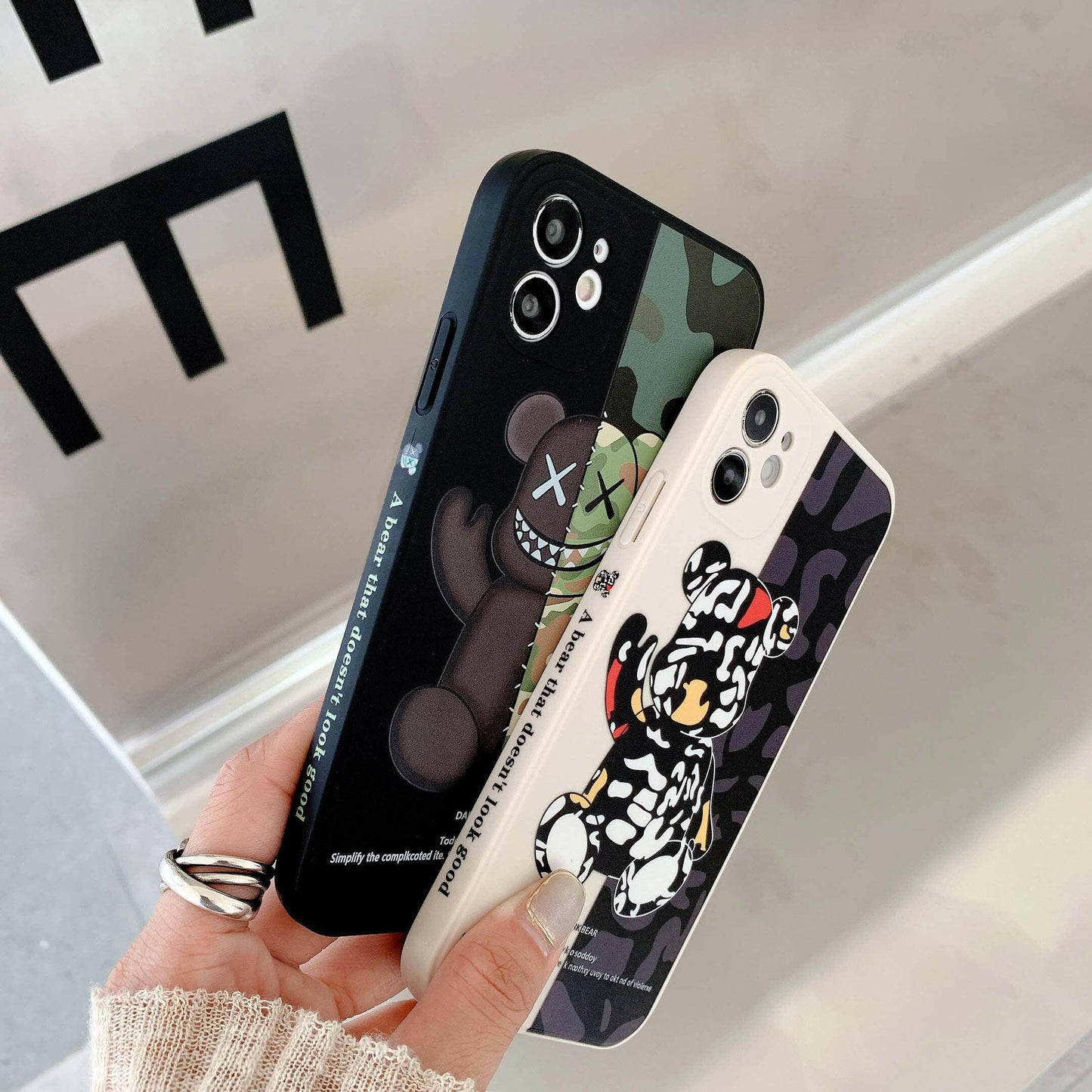 Cartoon Bear Soft Cases for iPhone - Austrige™